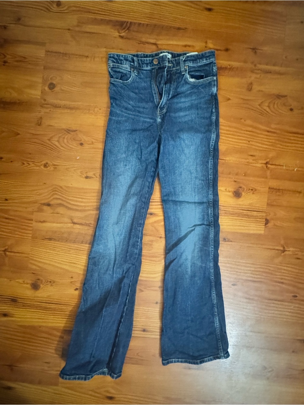 Wrangler Women's Dark Blue Bootcut Jeans